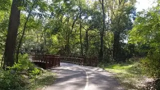 Cannonball Traill to Cap CIty Trail to the Fish Hatchery bridge