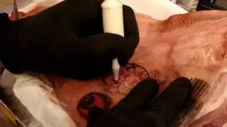 FREDIMIX TATTOO : TRACAGE SUR PEAU DE COCHON, LA TECHNIQUE EN FRANCAIS