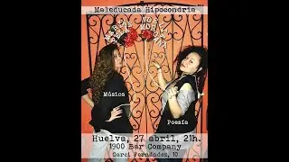 Nolelia Morgana y Maria Pelae en el la sala bar 1900 Huelva