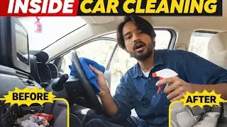🥴🥴Gaadi Andar Se Kaise Saaf Kare | Inside Car Cleaning 🧹