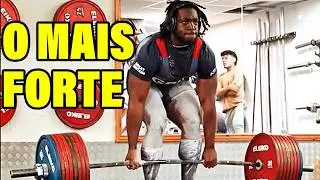 O POWERLIFTER de 20 Anos que Levantou 415kg no DEADLIFT na Stff Bar!