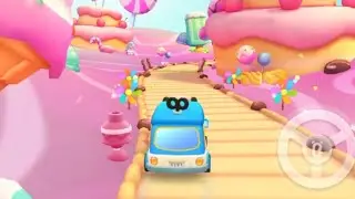 Baby Bus Racing Ramp Toy COLORS FOR KIDS | Learn Colours for Kids & ToddlersChildren Nursery Rhymes 