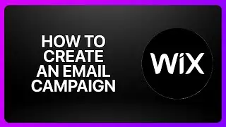 How To Create An Email Campaign In Wix 2026! Tutorial