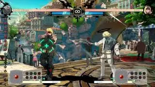 Happy Chaos Roll Crossup (Guilty Gear -Strive-)