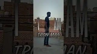 I Am Iron Man 🥲 #ironman #editing #effect #shorts