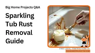 Bar Keepers Friend Rust Removal Method For Tubs