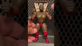 Ahmed Johnson WWE Bone crunching action BCA wrestling figure Retro toy review Jacked Up Monster