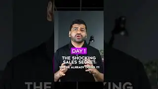 [Day 1] You already know how to sell..