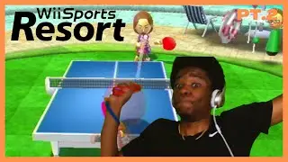 WII SPORTS RESORT TABLE TENNIS | FULL POWER SWINGS!!!!!!!!