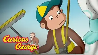 Window Washer 🐵 Curious George 🐵Kids Cartoon 🐵 Kids Movies 🐵Videos for Kids