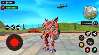 Mirage Robot Bike Transform City Attack - Android Gameplay