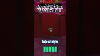 Bro dissed Doja 💀 | SUBSCRIBE | #fnaf #securitybreach #dojacat #glamrockfreddy #live #short