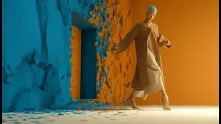AI Surreal Dancing | AI Fashion & Dance short film | This film made by AI.