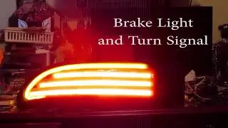 4th Gen Firebird Trans Am Custom LED Tail Light Preview
