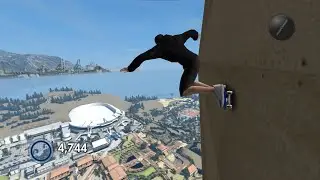 skate 3 wallride across the whole map.