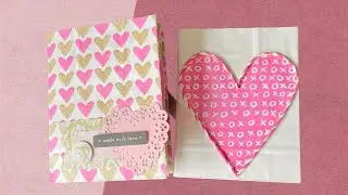 Valentine Paper Bag Junk Journal Flip-Through