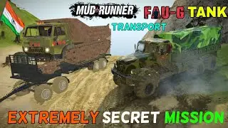 Indian Military Truck Transport Tank To FAUG | INDIAN ARMY Indian Military Transport mission Part 2