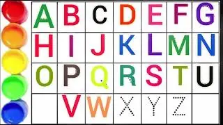 A for Apple / A to Z / how to write A