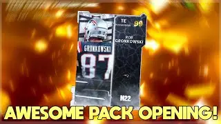 2 GOLDEN TICKET PULLS! RIPPING PACKS FOR CAREER TRIBUTE GRONK! [Madden 22]