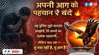 अपनी आग को पहचान रे बंदे 🔥 | 10 Minute Powerful Motivational Song | Hindi Motivation