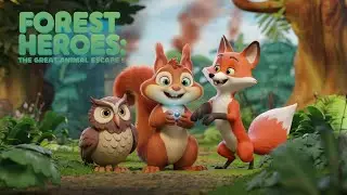 Forest Heroes:(@AdeliosFunLand) #kidsvideo #ai #animated #trending #cartoon #animation #disney