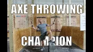 Axe Throwing Champion