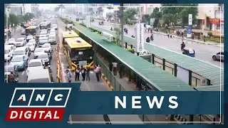 DOTr opens new commuter stops for EDSA bus carousel; vows to extend service until December | ANC