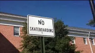 NO SKATEBOARDING