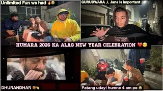  Humne apne  NEW YEAR  🥳 Ki Celebration Isss tareeke se Ki 🥹|| HAPPY NEW YEAR 2026 