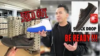 SHOCK DROP BE READY !!! TRAVIS SCOTT BROWN VELVET | SOLDOUT JORDAN 12 GAME ROYAL