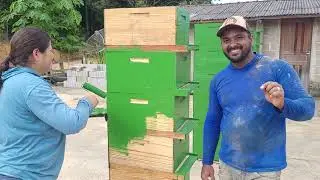 COMO PINTAR suas caixas de abelhas 🐝