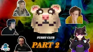 QSMP: furry club  PART 2  reactions - Cellbit / Roier / Antoine Daniel / Jaidenhere / Baghera