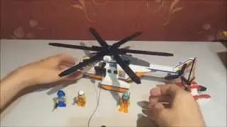 Обзор LEGO City 60013 Вертолёт береговой охраны