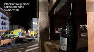Isfacklor trolig orsak bakom branden
