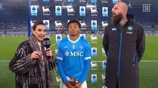 Intervista a Neres ed a Milinkovic Savic @DAZNIT @DAZNFootball @DAZNSPORT_ @DAZN Serie A. 