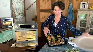 Blue Jean Chef 23L Digital Air Fryer Toaster Oven on QVC