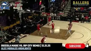 Видеообзор матча Алекса Моралеса против Rip City Remix | Osceola Magic | NBA G League | 31.12.25