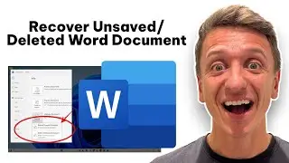 How To Recover Unsaved/Deleted Autosaved Word Document (Quick And Easy Guide)
