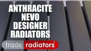 Anthracite Nevo Designer Radiators | TradeRadiators.com