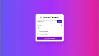 Build Password Generator in React (Step by Step for Beginners)