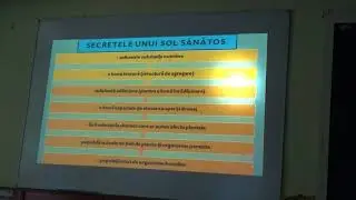 Secretele unui sol sanatos