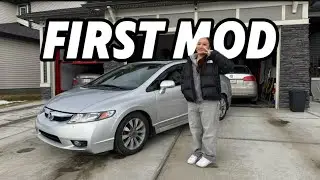 Teaching Sara How to Install Mugen-Style Window Visors on Her 2011 Honda Civic Sedan!