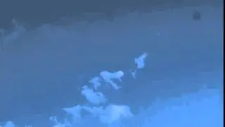 clouds moving over moon