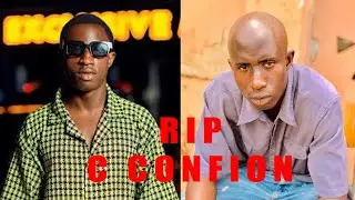 RIP C CONFION - SOME OF HIS SCENES IN PLANING ANG PLOTTING ON AKWASI TV