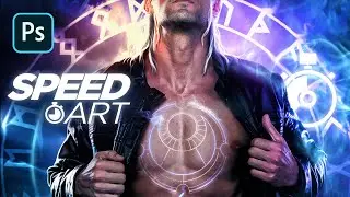 Photoshop Speed Art &ndash; Rune Master