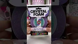 Squishy Foam with Crystals Slime Mixing Blind Bag! #asmr #squishy #slime