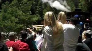Roaring Camp & Big Trees behind Shay #1 Part 1