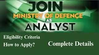 Join Ministry of Defense as Analyst Jobs 2026 Online Apply