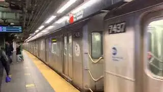 NYCT: R188 #7215/#7436 (7) leaving Times Sq - 42nd St