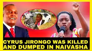 CYRUS JIROMGO WAS KILLED AND DUMPED IN NAIVASH!!MARTHA KARUA SAYS
